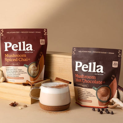 Pella Spiced Chai and Hot Chocolate with two lattes